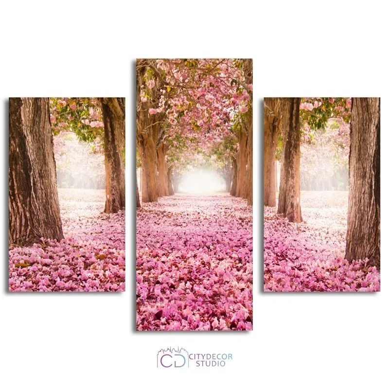 Модульная картина Citydecor Природа арт. 5.7 (3 модуля) 70x96 см