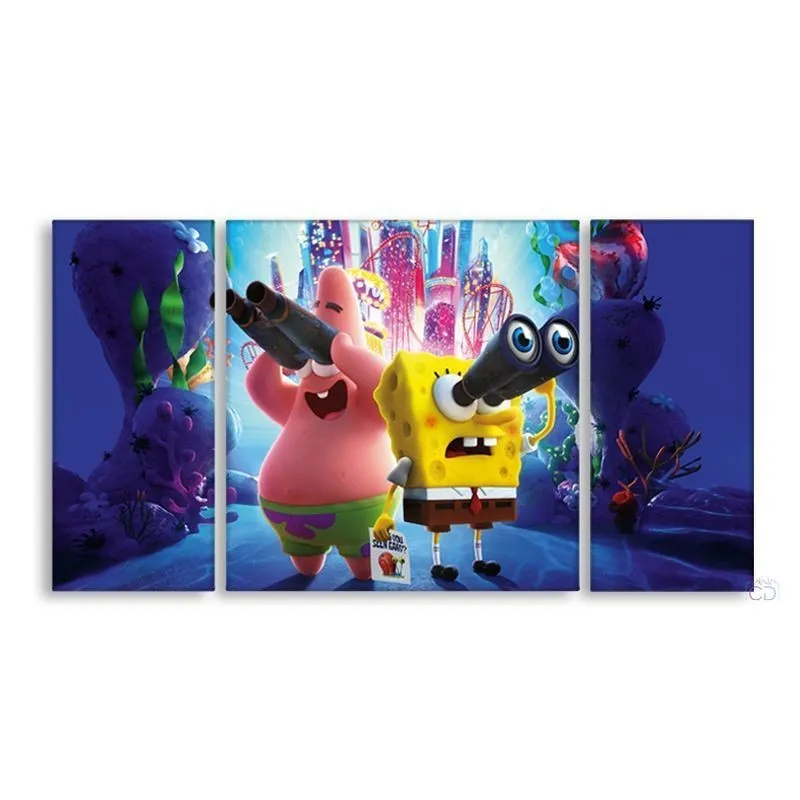 Модульная картина Citydecor Детская арт. 6.15 (3 модуля) 60x118 см
