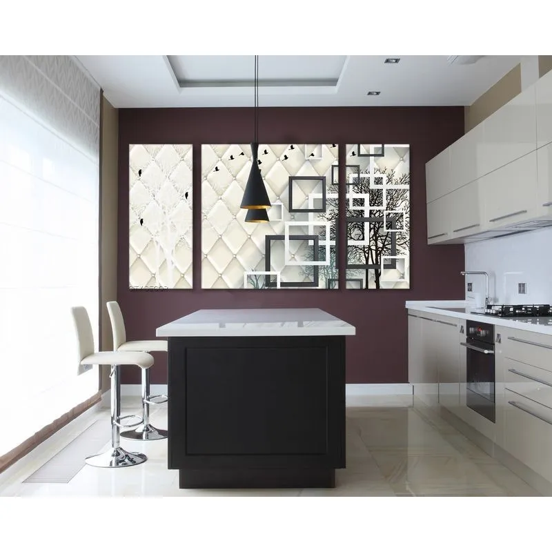 Модульная картина Citydecor Абстракция арт. 6.20 (3 модуля) 60x118 см