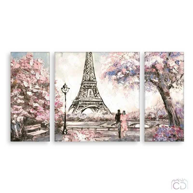 Модульная картина Citydecor Романтика арт. 6.35 (3 модуля) 60x118 см
