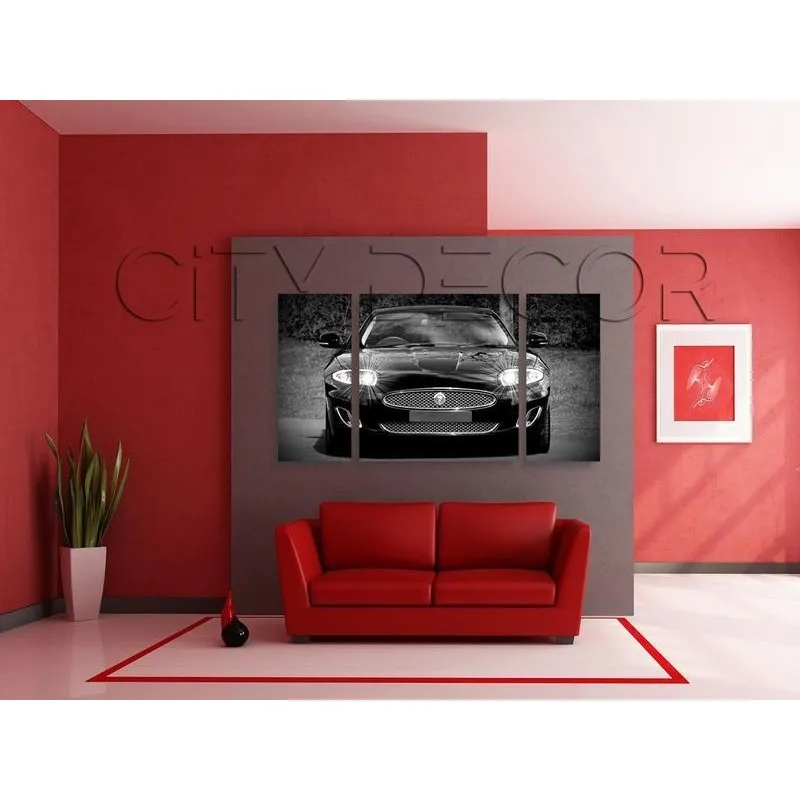 Модульная картина Citydecor Транспорт арт. 6.37 (3 модуля) 60x118 см