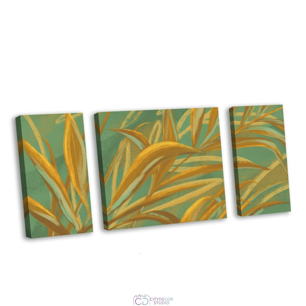Модульная картина Citydecor Sunset арт. 6.55 (3 модуля) 60x118 см