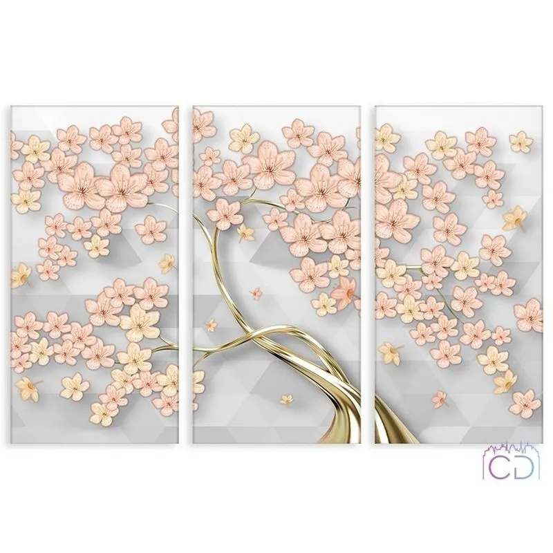 Модульная картина Citydecor Абстракция арт. 7.102 (3 модуля) 75x117 см