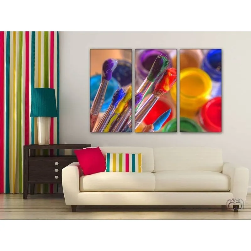 Модульная картина Citydecor Абстракция арт. 7.105 (3 модуля) 75x117 см
