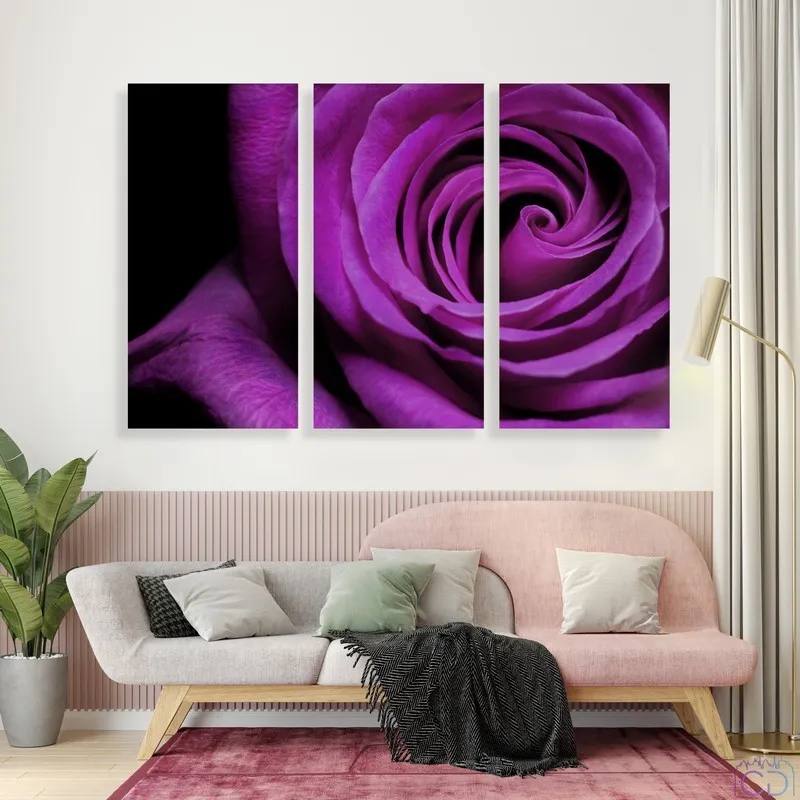 Модульная картина Citydecor Цветы/Растения арт. 7.115 (3 модуля) 75x117 см