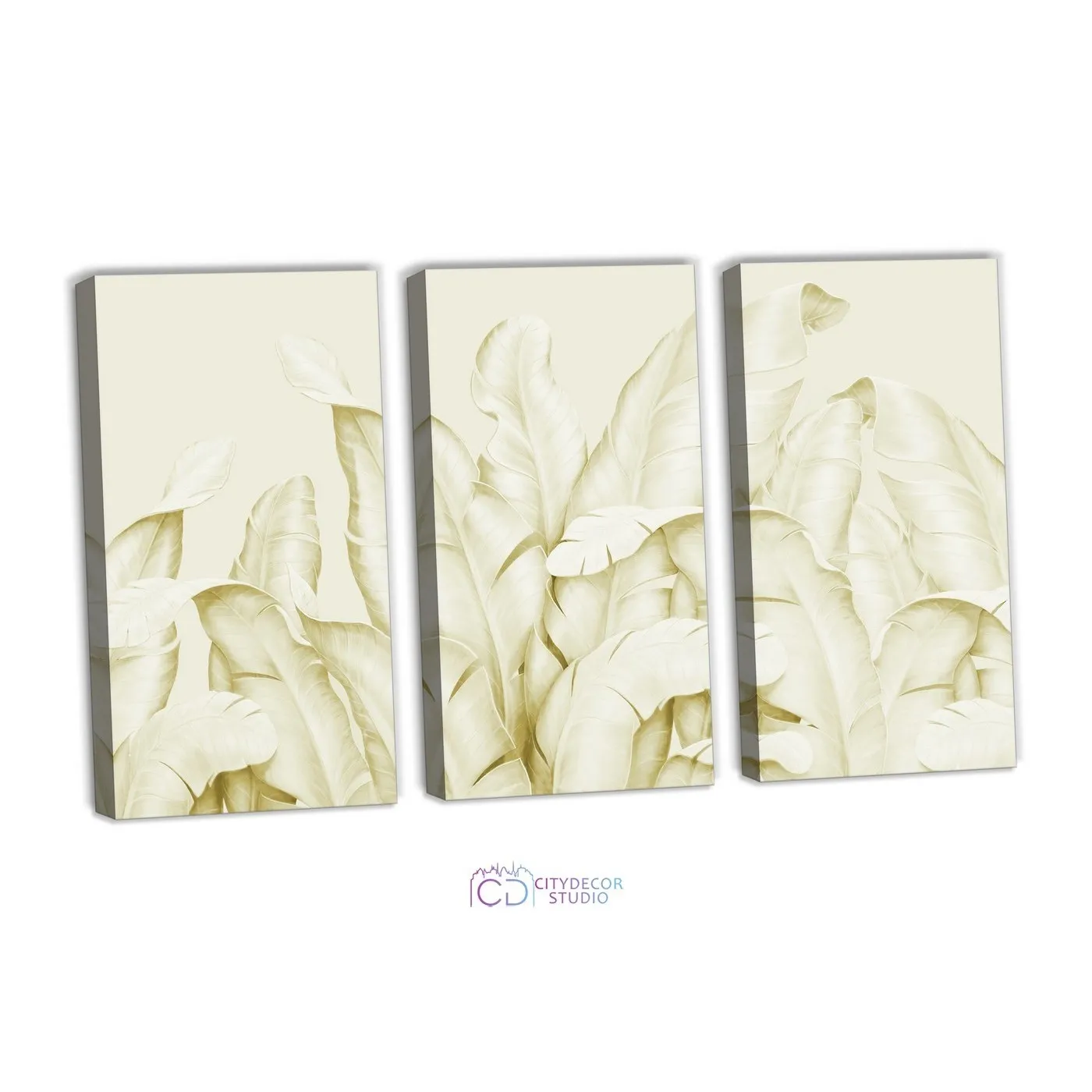 Модульная картина Citydecor Цветы/Растения арт. 7.127 (3 модуля) 75x117 см