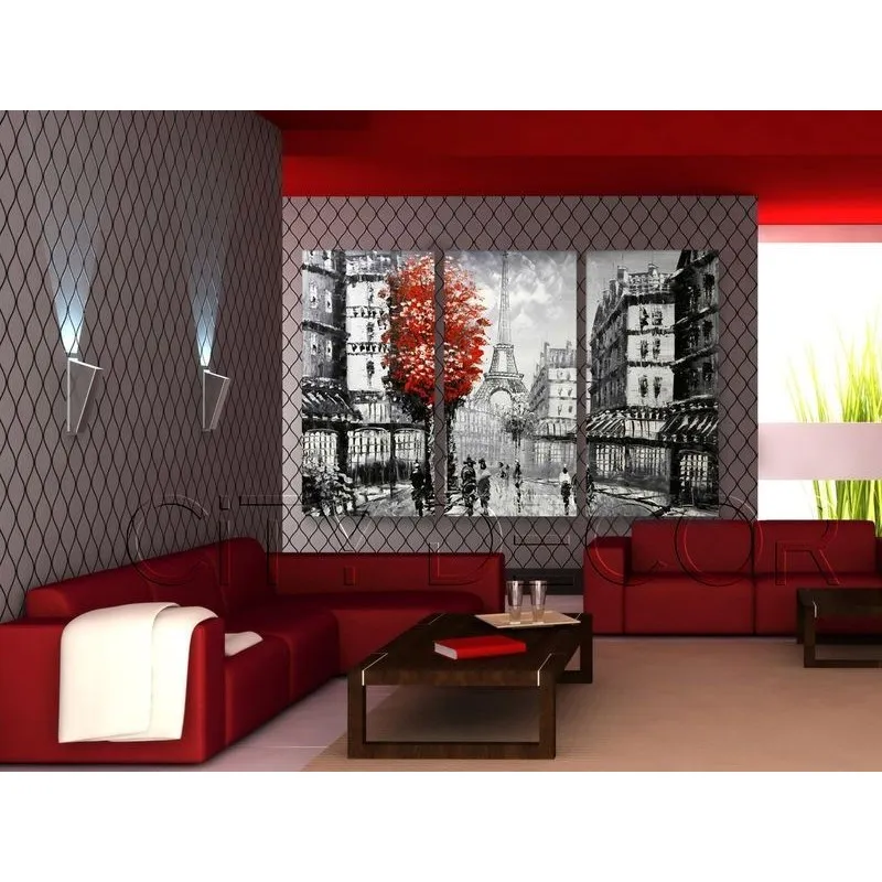 Модульная картина Citydecor Города/Архитектура арт. 7.15 (3 модуля) 75x117 см