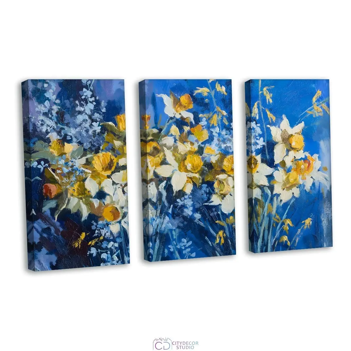 Модульная картина Citydecor Цветы/Растения арт.7.201 (3 модуля) 75x117 см