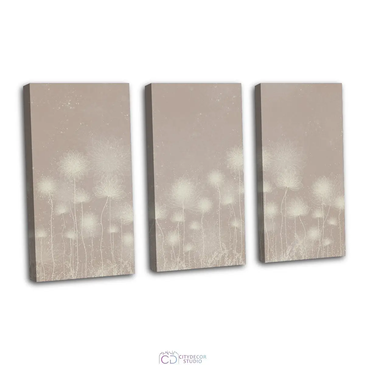 Дизайнерская модульная картина Citydecor Невесомость арт. 7.220 (3 модуля) 75x117 см