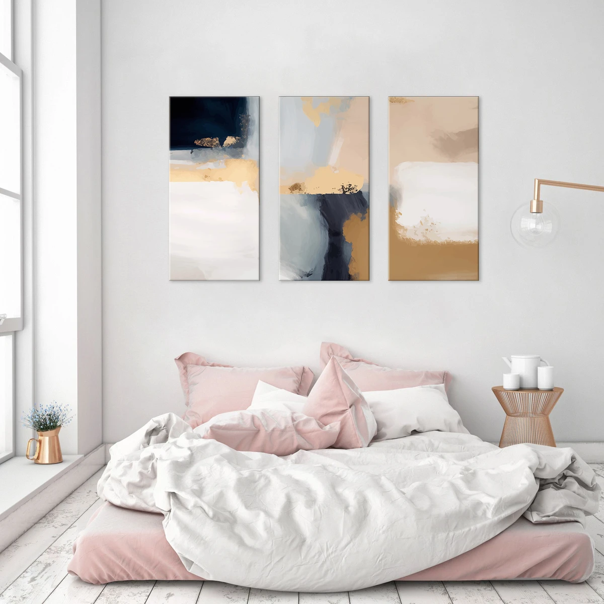 Модульная картина Citydecor Абстракция 7.229 (3 модуля) 75x117 см