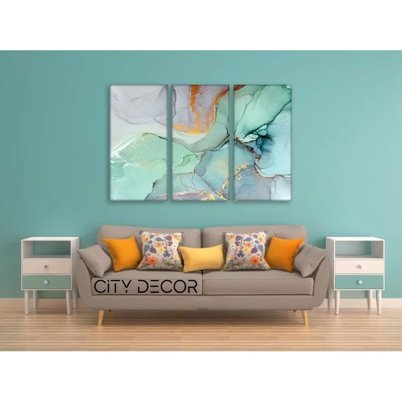 Модульная картина Citydecor Абстракция арт. 7.24 (3 модуля) 75x117 см
