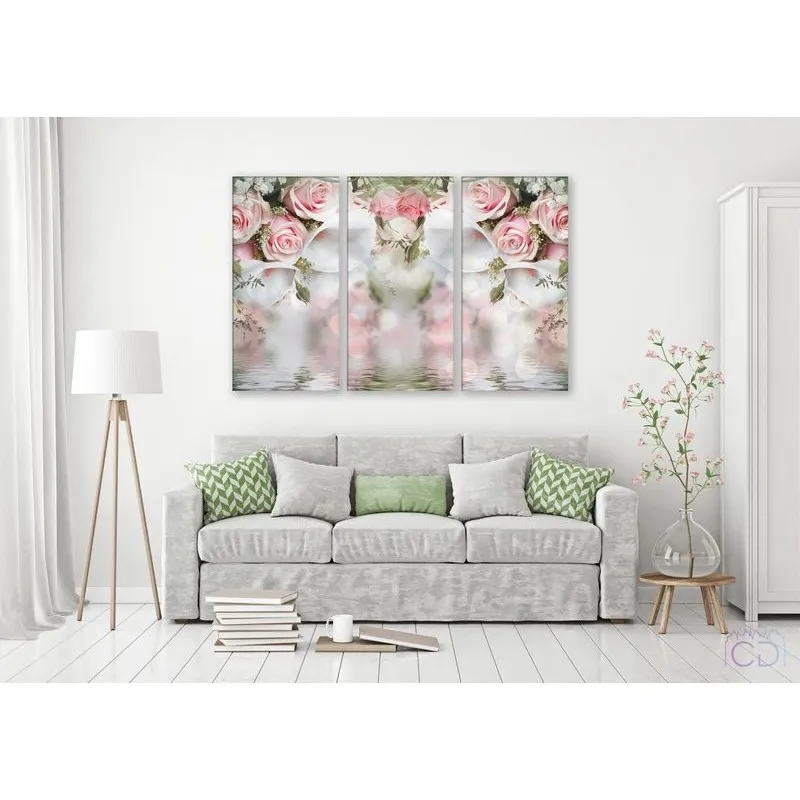 Модульная картина Citydecor Цветы/Растения арт. 7.26 (3 модуля) 75x117 см