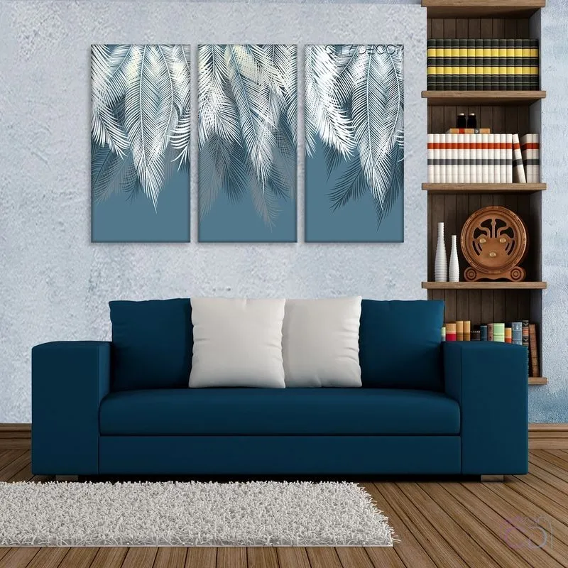Модульная картина Citydecor Цветы/Растения арт. 7.32 (3 модуля) 75x117 см