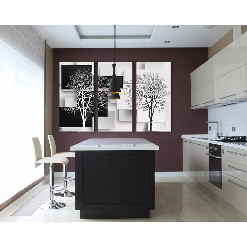 Модульная картина Citydecor Абстракция арт. 7.42 (3 модуля) 75x117 см