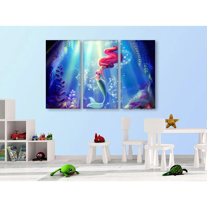Модульная картина Citydecor Детская арт. 7.53 (3 модуля) 75x117 см