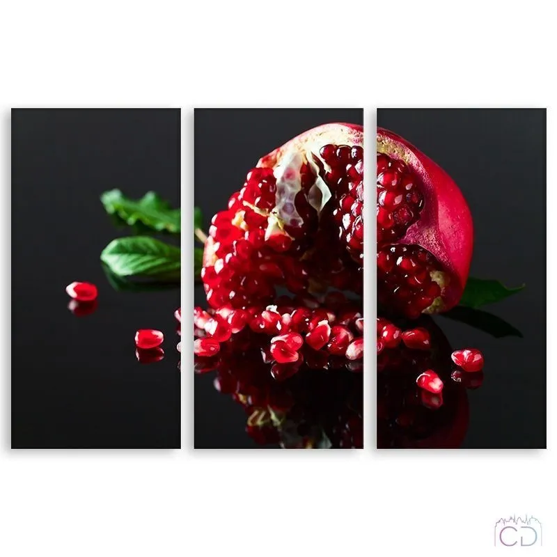 Модульная картина Citydecor Еда/Напитки арт. 7.58 (3 модуля) 75x117 см