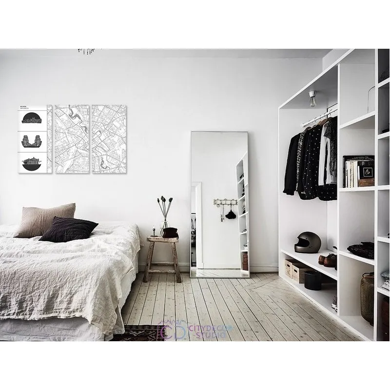 Модульная картина Citydecor Карты арт. 7.6 (3 модуля) 75x117 см