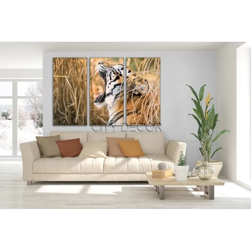 Модульная картина Citydecor Животные/Птицы арт. 7.64 (3 модуля) 75x117 см