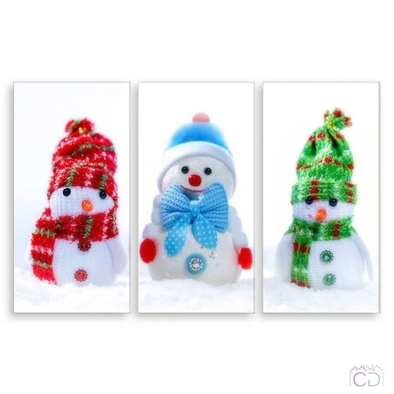Модульная картина Citydecor Новый год арт. 7.74 (3 модуля) 75x117 см