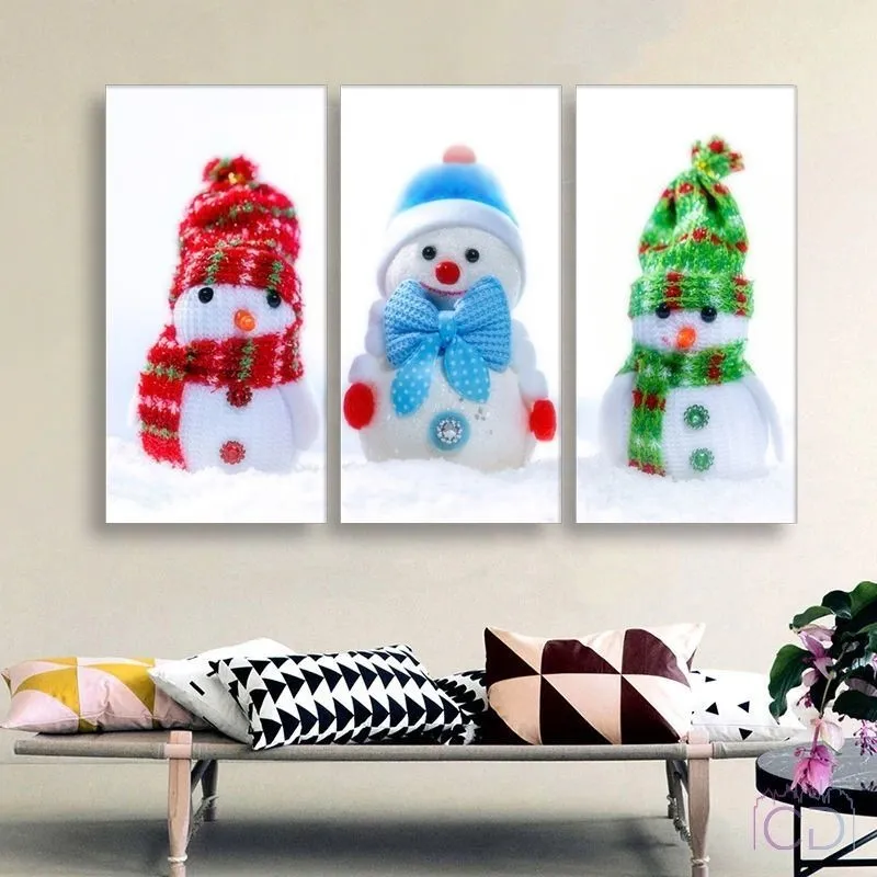 Модульная картина Citydecor Новый год арт. 7.74 (3 модуля) 75x117 см