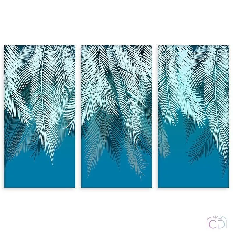 Модульная картина Citydecor Цветы/Растения арт. 7.87 (3 модуля) 75x117 см