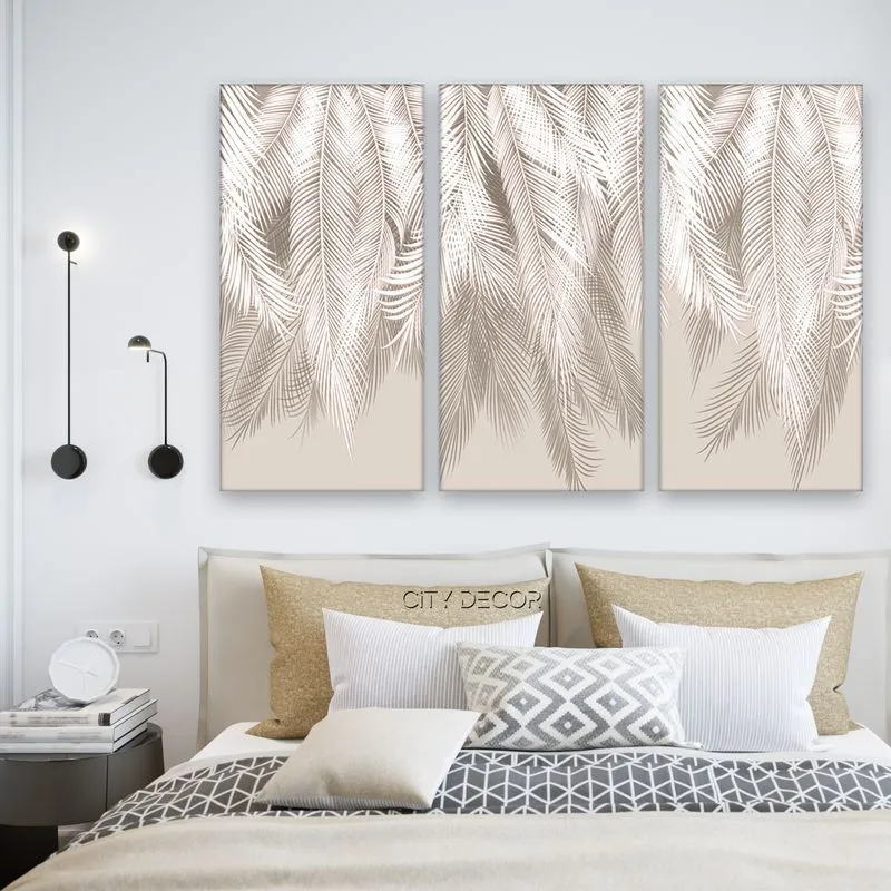 Модульная картина Citydecor Цветы/Растения арт. 7.88 (3 модуля) 75x117 см