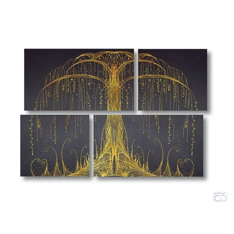 Модульная картина Citydecor Абстракция арт. 8.18 (4 модуля) 83x118 см