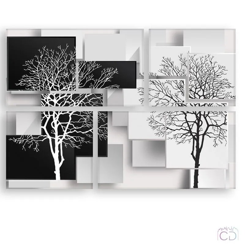 Модульная картина Citydecor Абстракция арт. 8.2 (4 модуля) 83x118 см