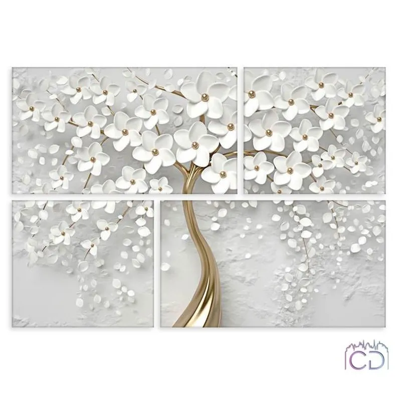 Модульная картина Citydecor Абстракция арт. 8.4 (4 модуля) 83x118 см