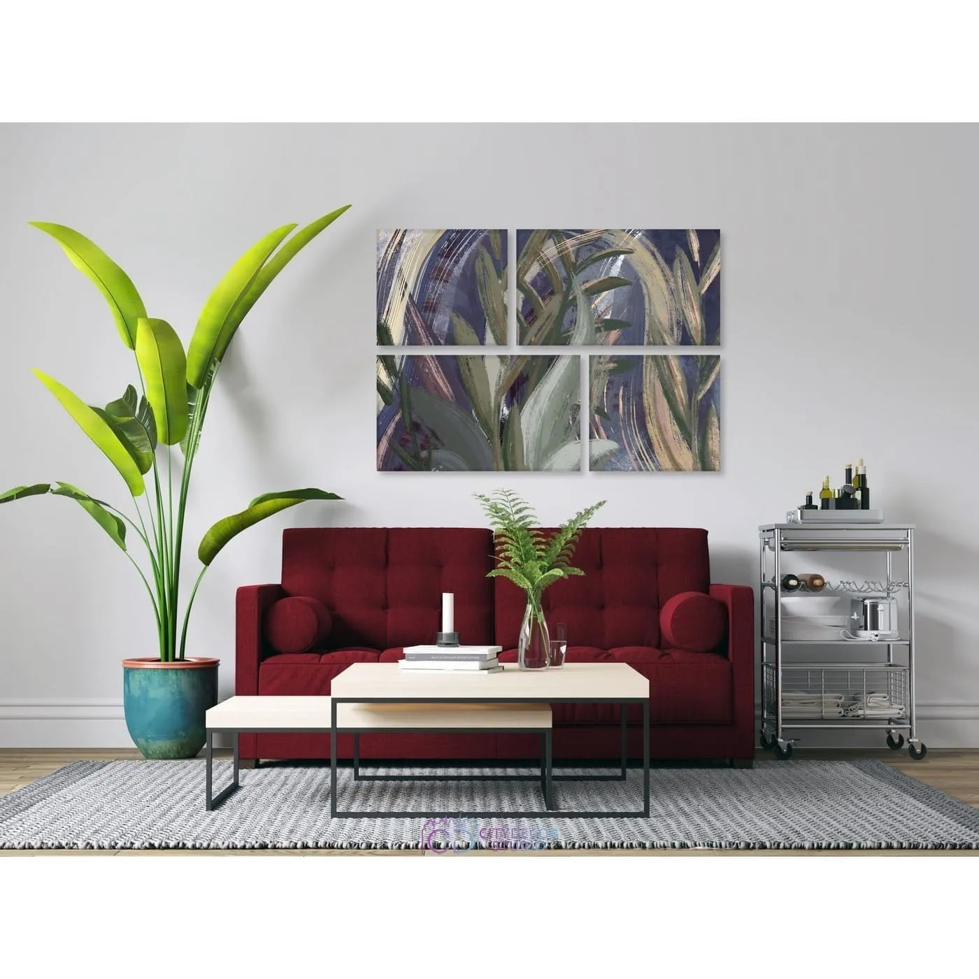 Модульная картина Citydecor Sunset арт. 8.44 (4 модуля) 83x118 см