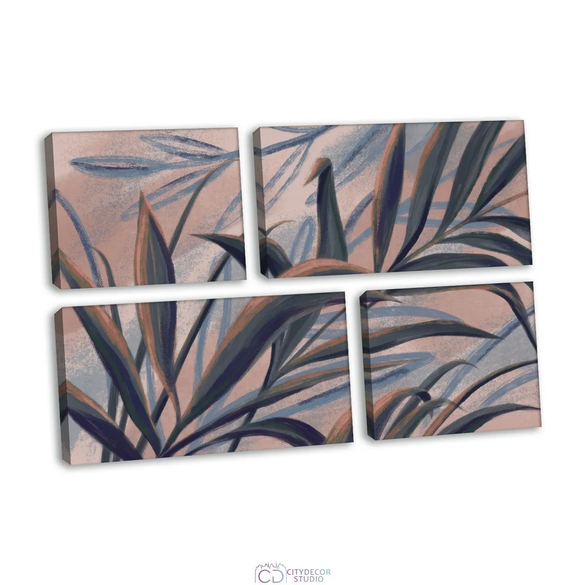 Модульная картина Citydecor Sunset арт. 8.49 (4 модуля) 83x118 см