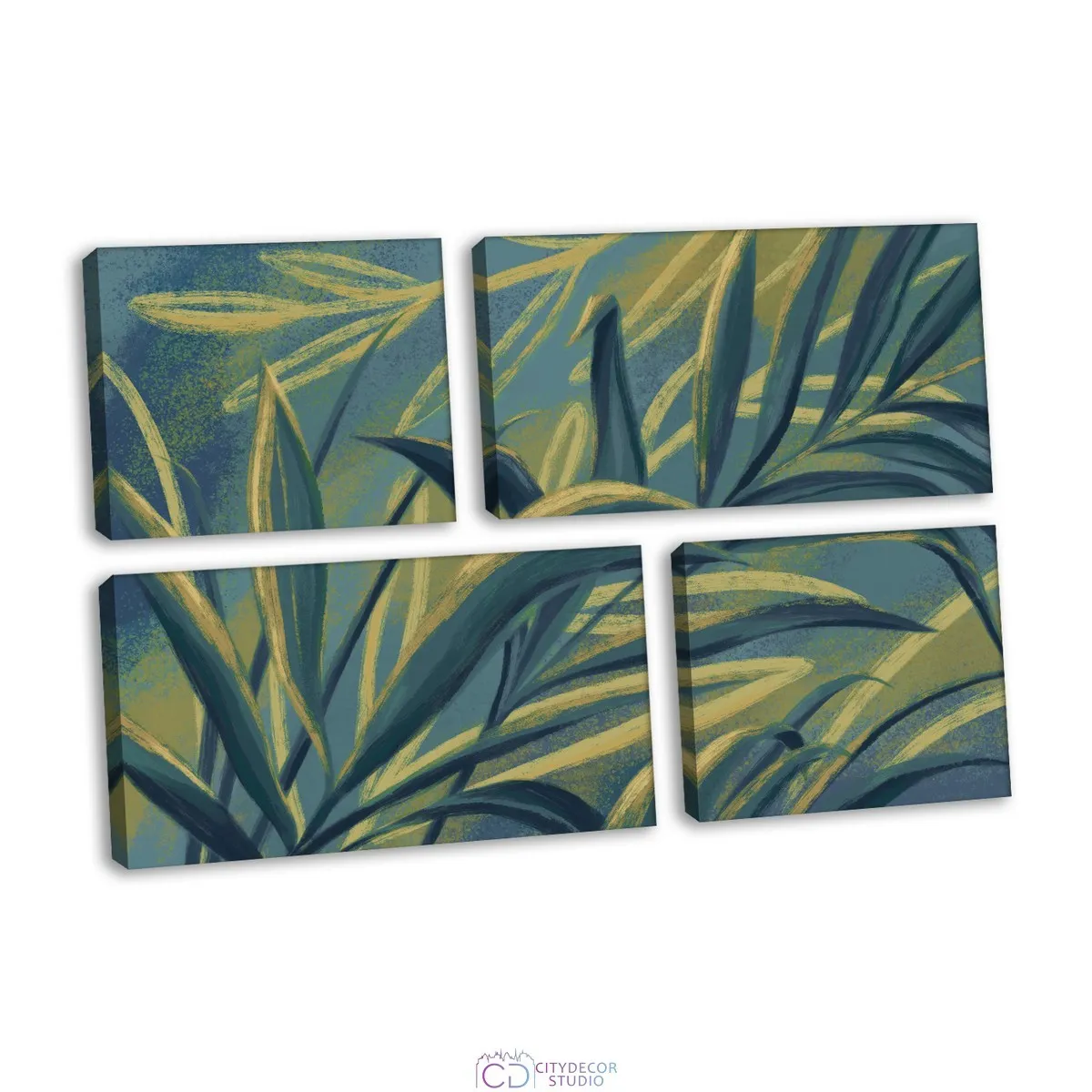 Модульная картина Citydecor Sunset арт. 8.50 (4 модуля) 83x118 см