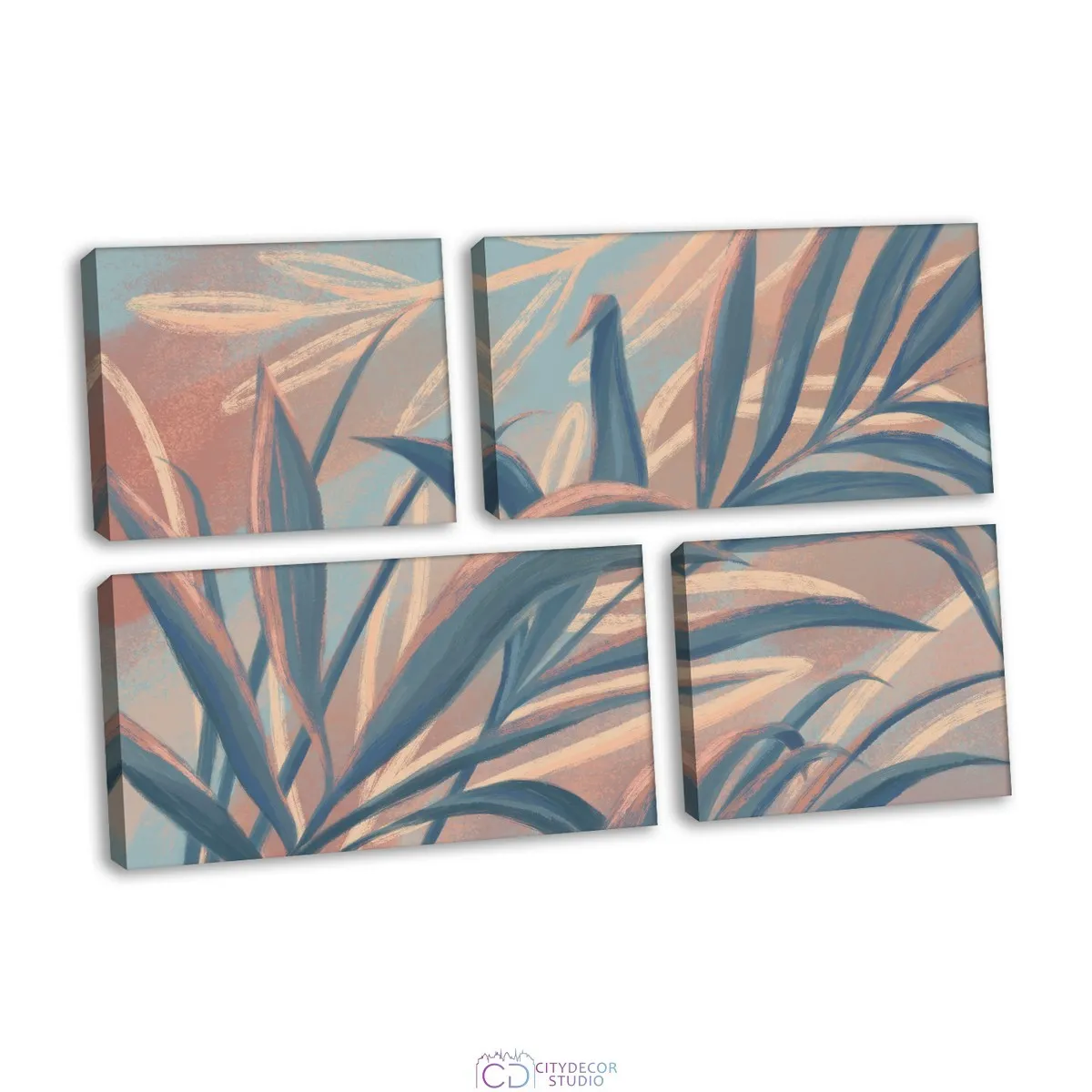 Модульная картина Citydecor Sunset арт. 8.51 (4 модуля) 83x118 см