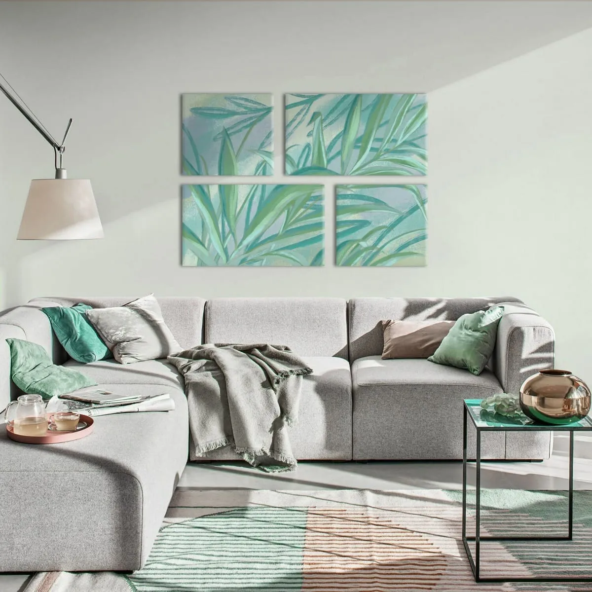 Модульная картина Citydecor Sunset арт. 8.54 (4 модуля) 83x118 см