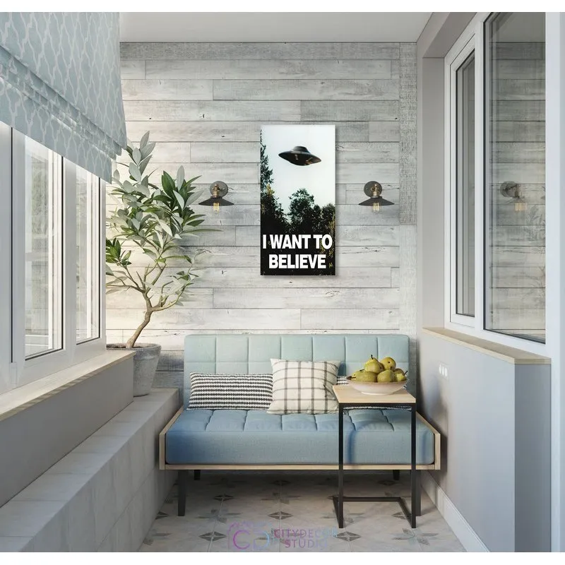 Модульная картина Citydecor Абстракция арт. 9.2 (1 модуль) 75x37 см