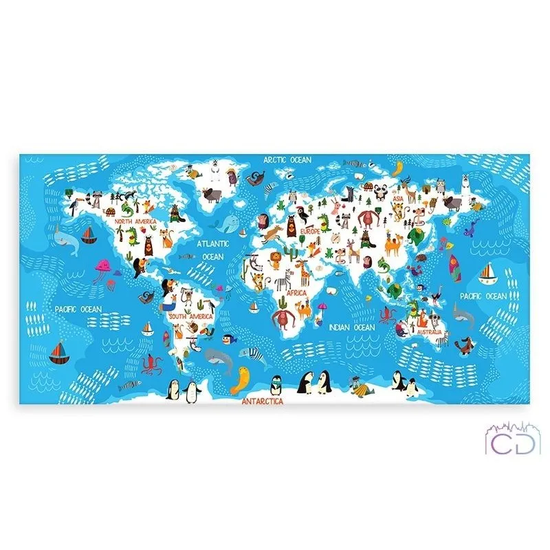 Модульная картина Citydecor Детская арт. 9.24 (1 модуль) 37x75 см