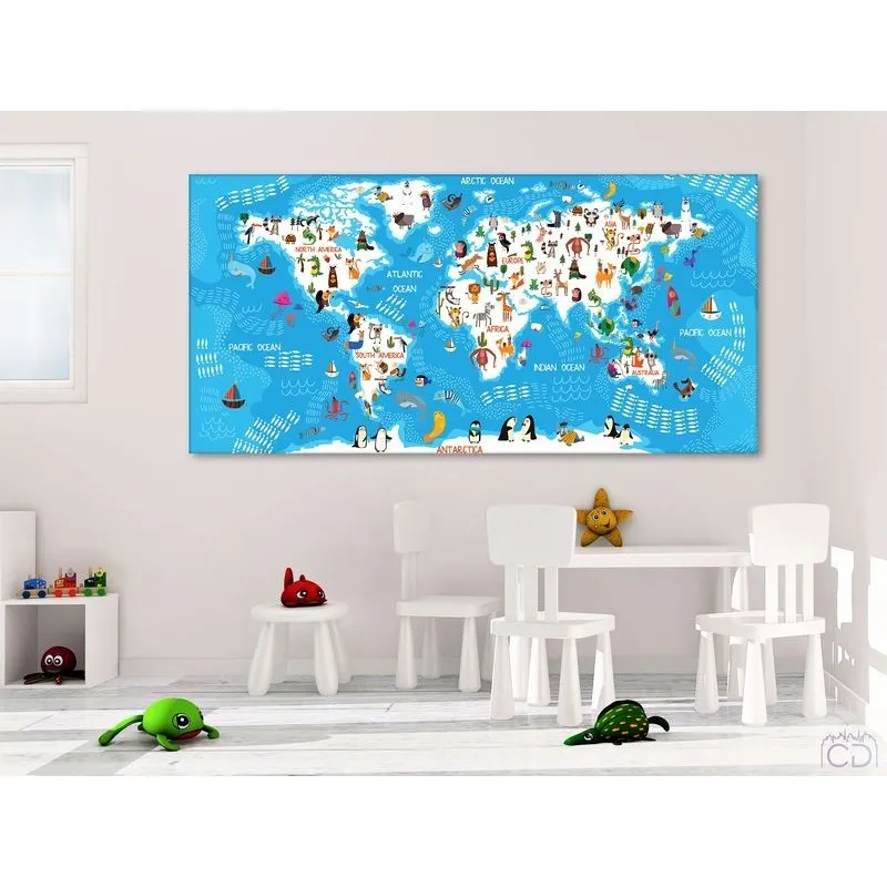 Модульная картина Citydecor Детская арт. 9.24 (1 модуль) 37x75 см
