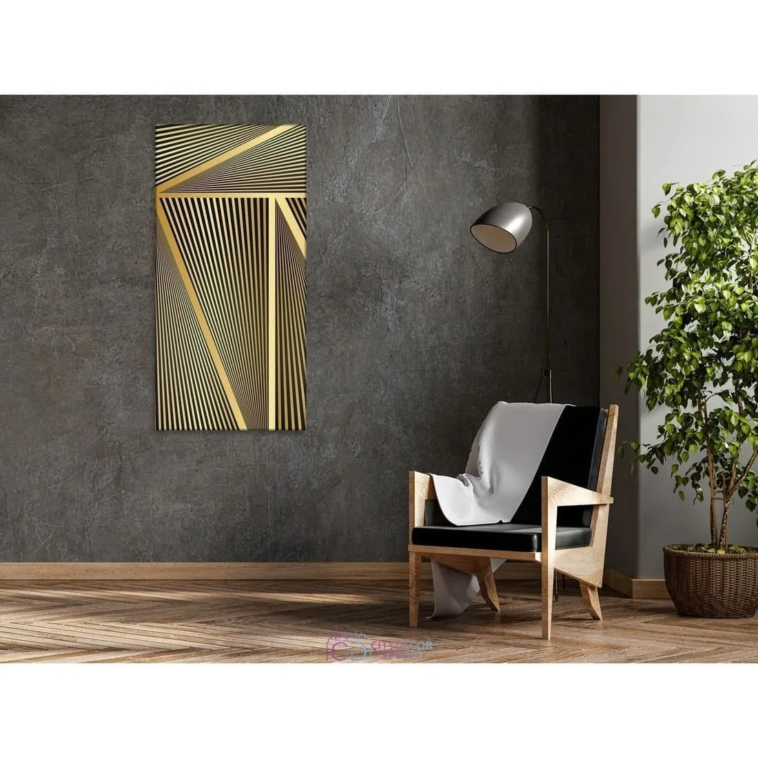 Модульная картина Citydecor Абстракция арт. 9.36 (1 модуль) 75x37 см