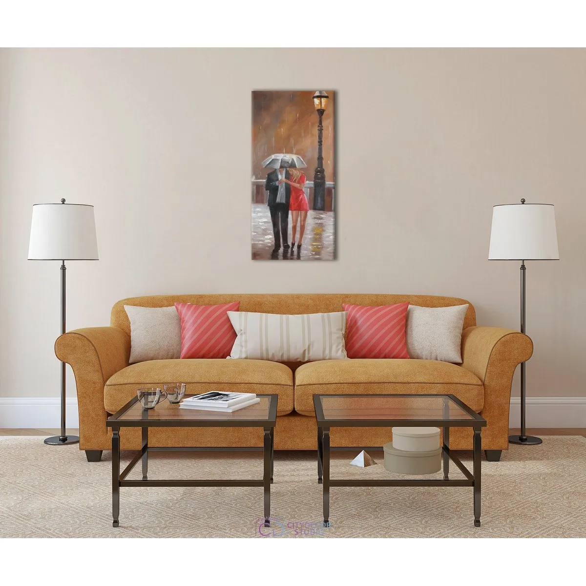 Модульная картина Citydecor Люди/Знаменитости арт.9.39 (1 модуль) 75x37 см