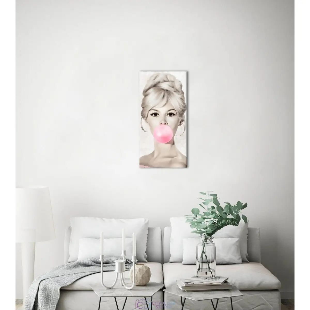 Модульная картина Citydecor Люди/Знаменитости арт.9.45 (1 модуль) 75x37 см