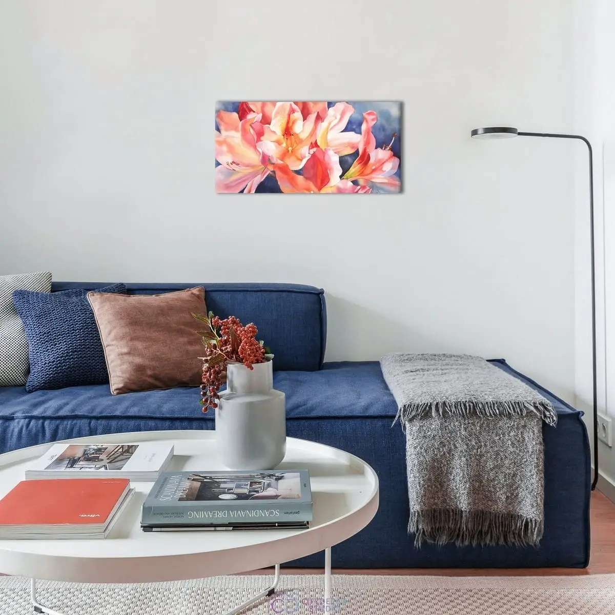 Модульная картина Citydecor Цветы/Растения арт.9.47 (1 модуль) 75x37 см