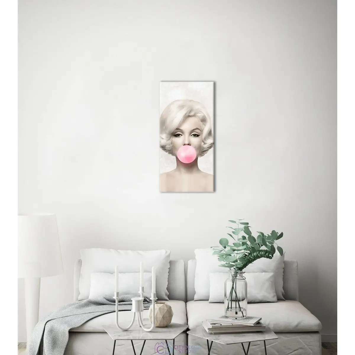 Модульная картина Citydecor Люди/Знаменитости арт.9.48 (1 модуль) 75x37 см