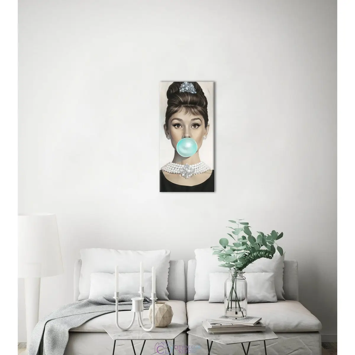 Модульная картина Citydecor Люди/Знаменитости арт.9.49 (1 модуль) 75x37 см