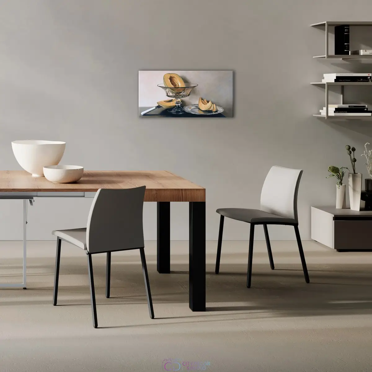 Модульная картина Citydecor Еда и Напитки арт. 9.56 (1 модуль) 75x37 см