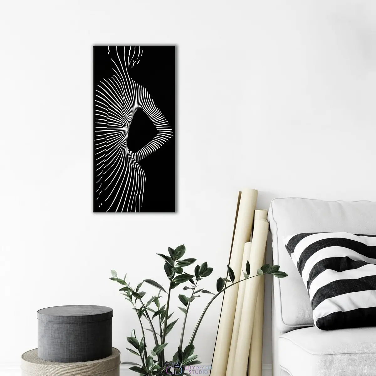 Модульная картина Citydecor Люди и Знаменитости 9.61 (1 модуль) 75x37 см