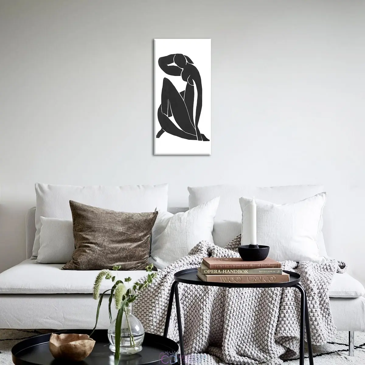Модульная картина Citydecor Абстракция арт. 9.65 (1 модуль) 75x37 см