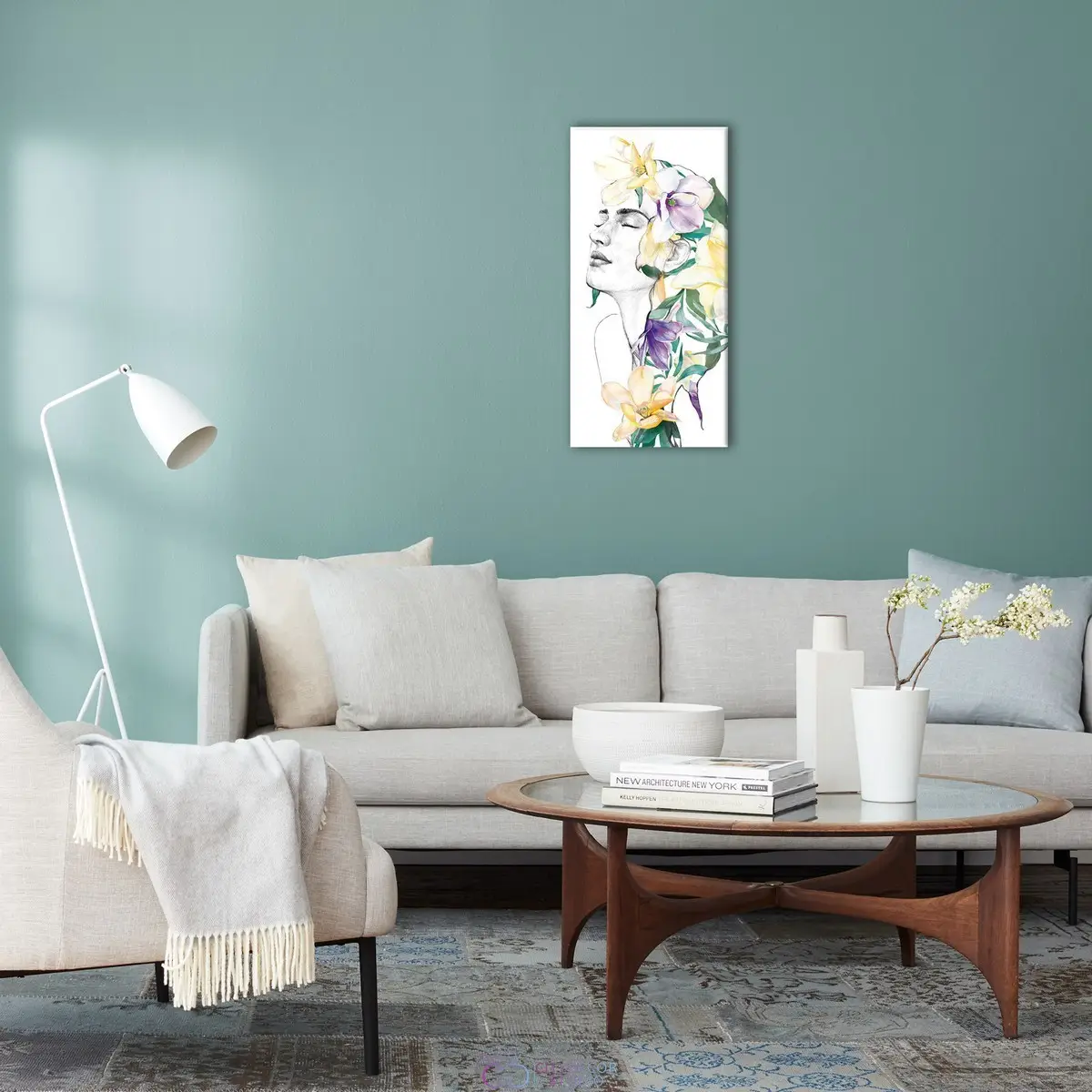 Модульная картина Citydecor Абстракция арт. 9.70 (1 модуль) 75x37 см