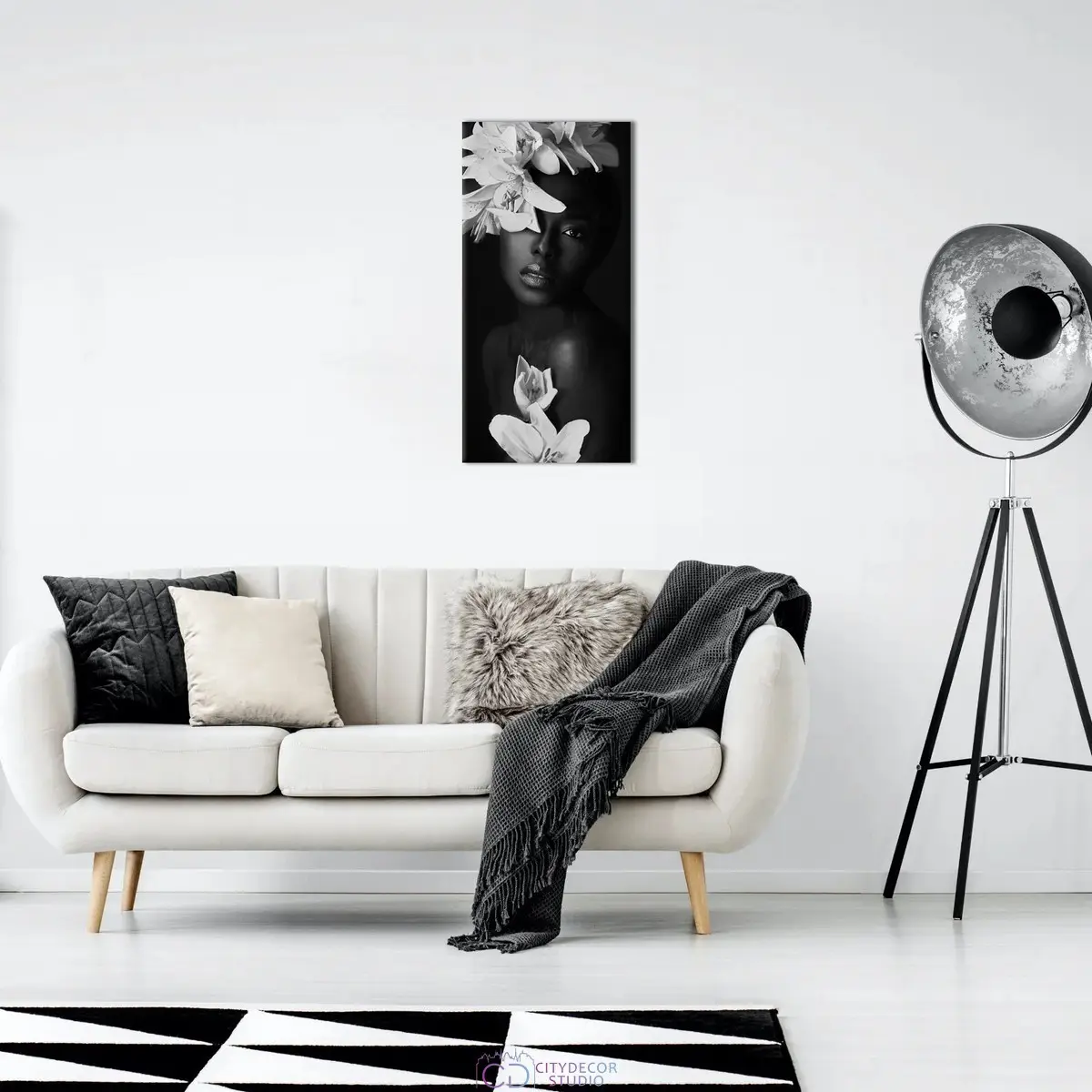 Модульная картина Citydecor Абстракция арт. 9.71 (1 модуль) 75x37 см