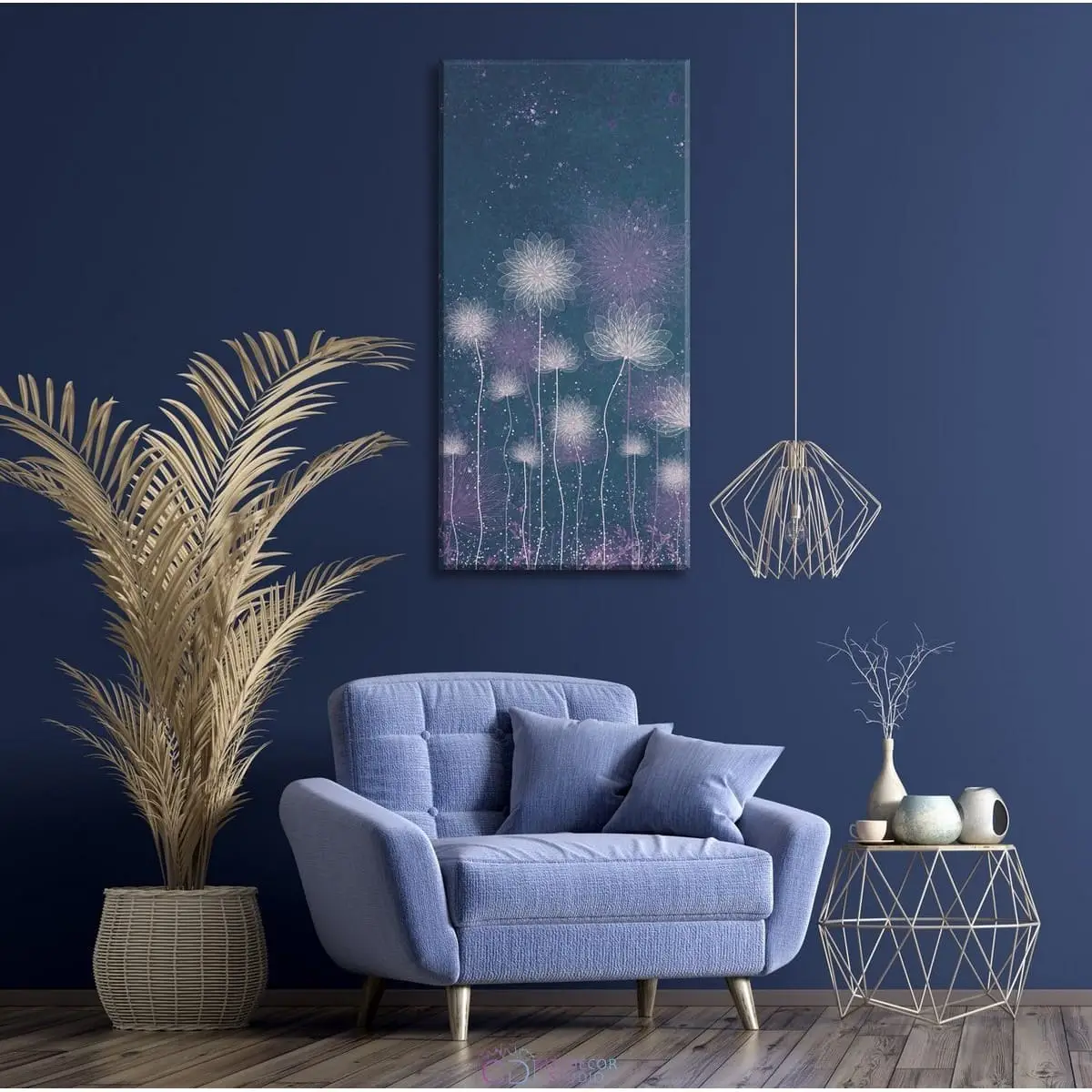 Дизайнерская модульная картина Citydecor Невесомость арт. 9.75 (1 модуль) 75x37 см