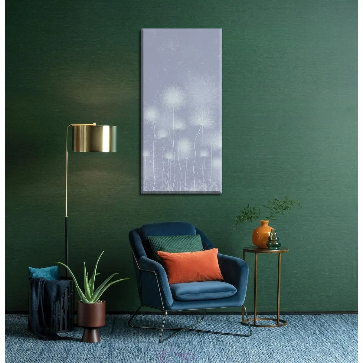 Дизайнерская модульная картина Citydecor Невесомость арт. 9.79 (1 модуль) 75x37 см